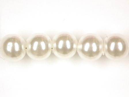 Wachsperlen weiß 4mm 100 Stück