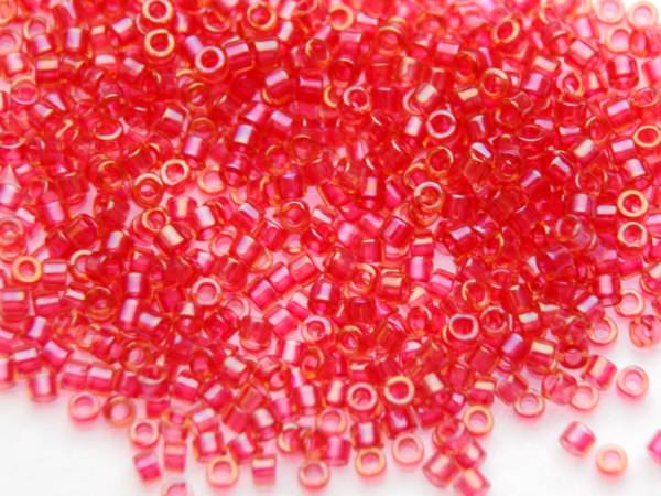 Miyuki Delica 11/0 1,6mm Inside Color Cranberry 100g