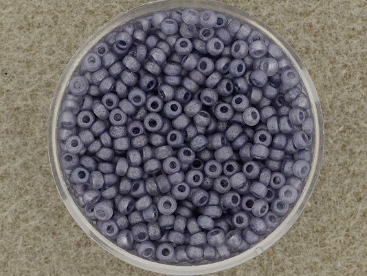 Rocailles 2,6mm matt lustered hellblau