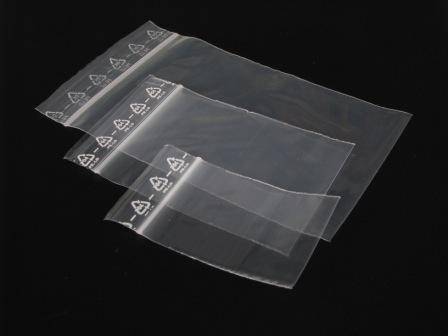 100 Druckverschlussbeutel 50µm PE
