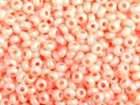 Rocailles 2,6mm 9/0 terra pearl apricot Rocailles 2,6mm 9/0 terra pearl apricot