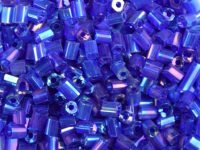 2-Cut 11/0 2,m Transparent AB Blau 2-Cut 11/0 2,m Transparent AB Blau