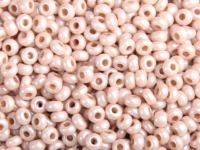 Rocailles 2,6mm 9/0 terra pearl crema Rocailles 2,6mm 9/0 terra pearl crema