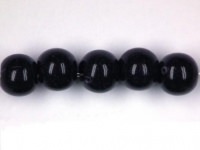 Wachsperlen schwarz 5mm 60 Stück Wachsperlen schwarz 5mm 60 Stück