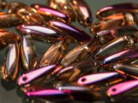 mini Dagger Beads 3x11mm Kristall Sliperit