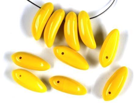 Glas-Bananen gelb