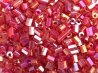 Glasstifte 11/0 2,2mm Rainbow Rot Glasstifte 11/0 2,2mm Rainbow Rot