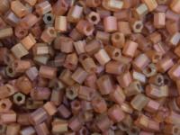 2-Cut 11/0 2mm Gefrostet Braun 2-Cut 11/0 2mm Gefrostet Braun