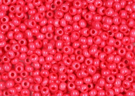 Rocailles 2,6mm 9/0 satt pink