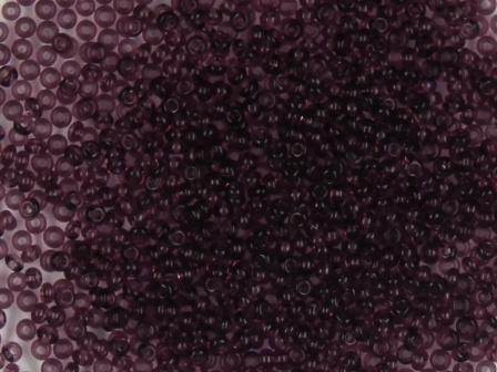 Rocailles 1mm transparent lila