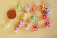 Teddy-Charms bunt