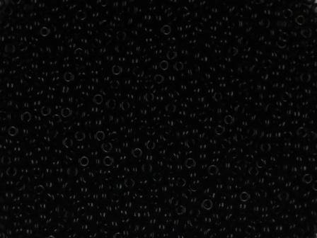 Rocailles 26/0 0,8mm satt schwarz