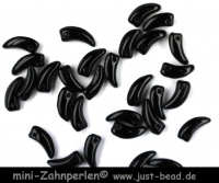 mini Zahnperlen © schwarz mini Zahnperlen © schwarz